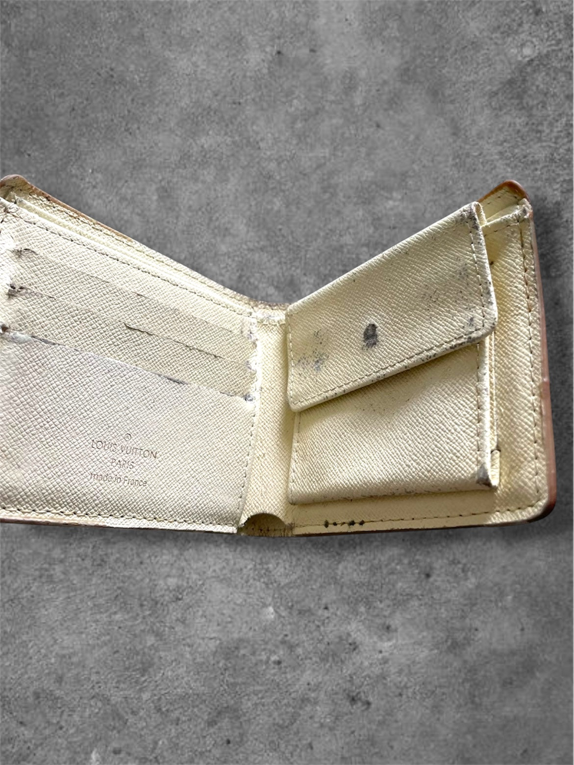 Louis Vuitton Multiple Wallet in Damier Azur Canvas