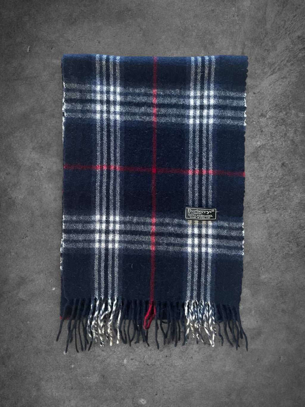 Burberry Scarf - Dark Blue