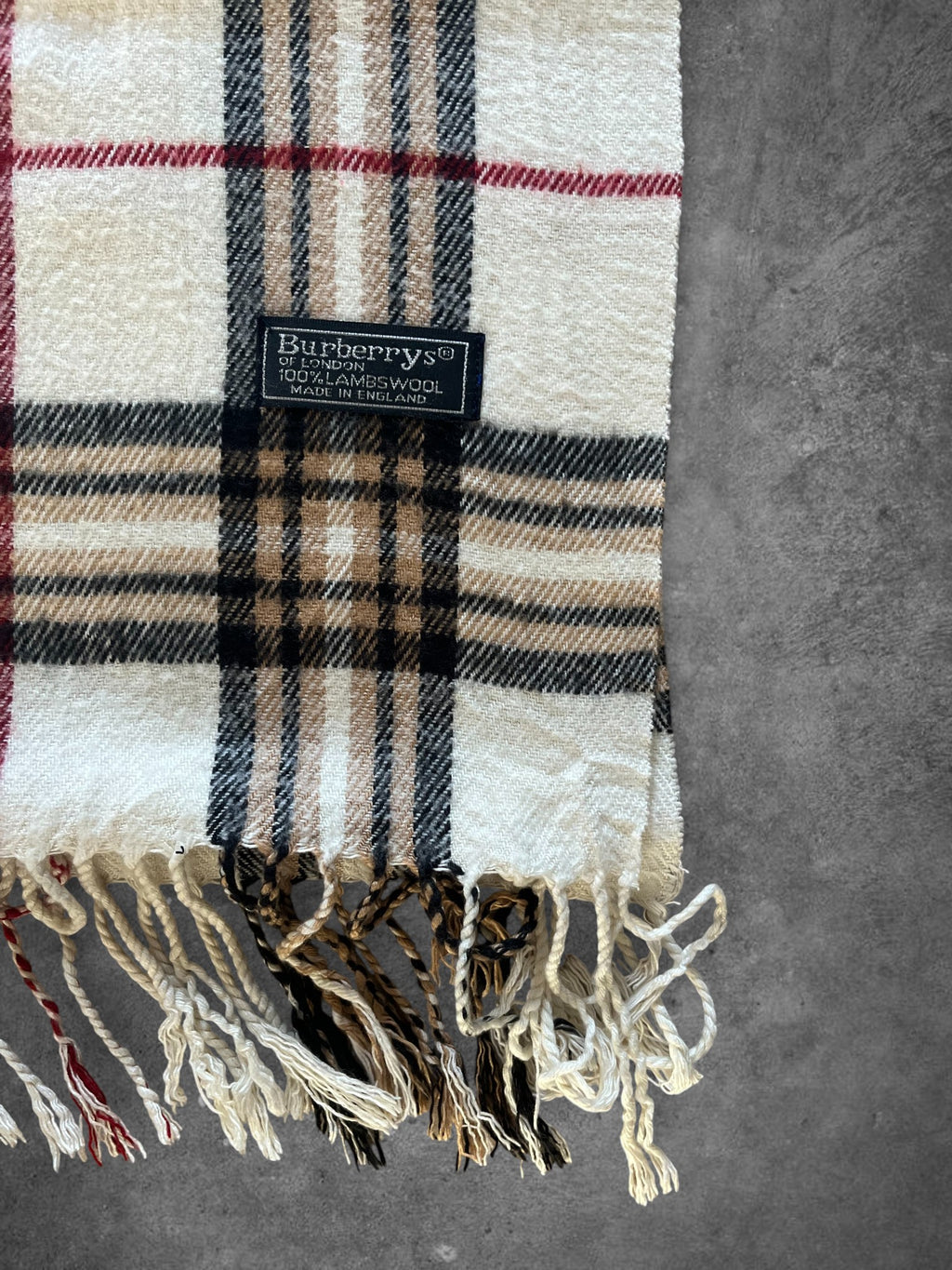 Burberry Scarf - White