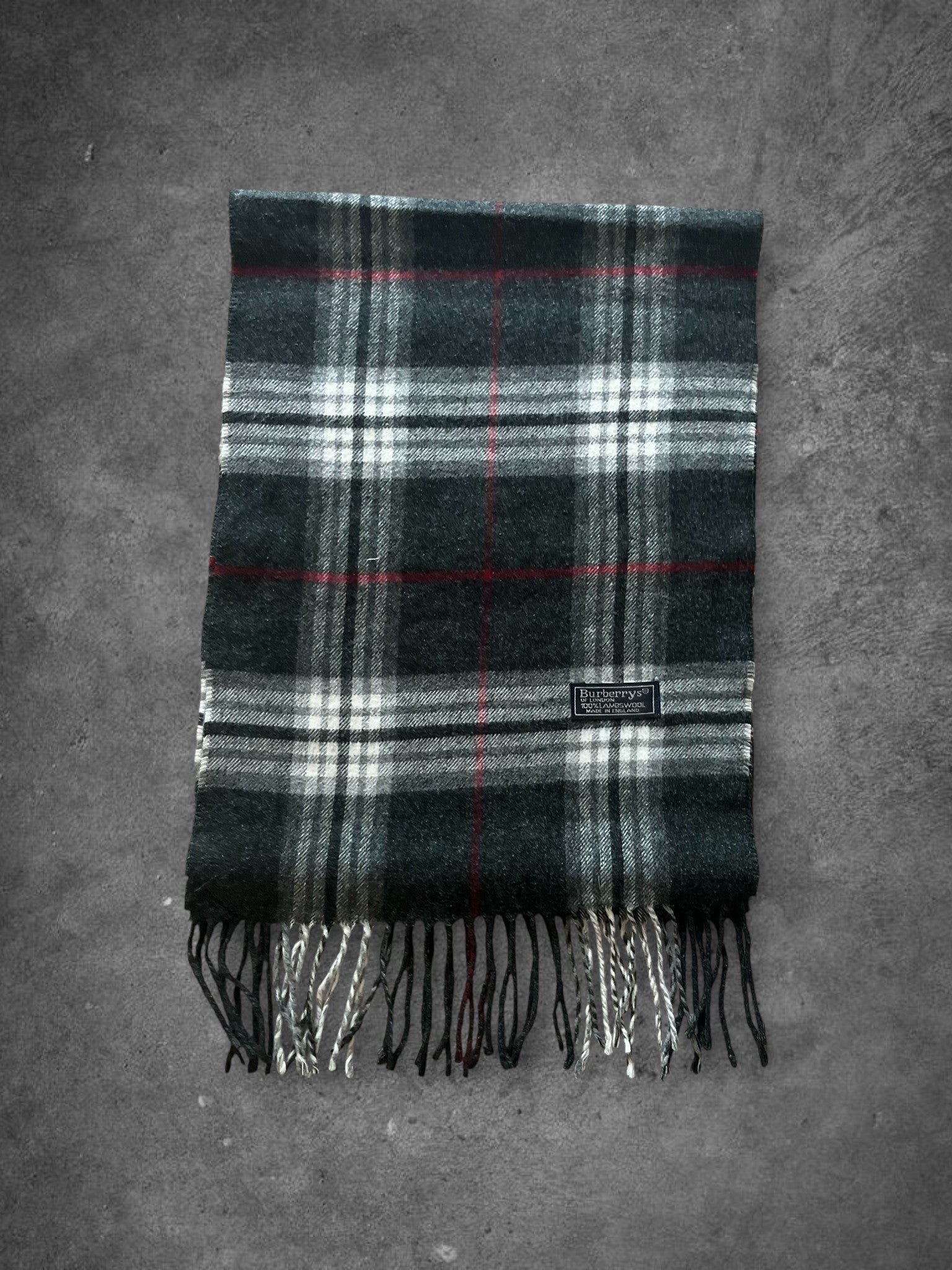 Burberry Scarf - Dark Grey