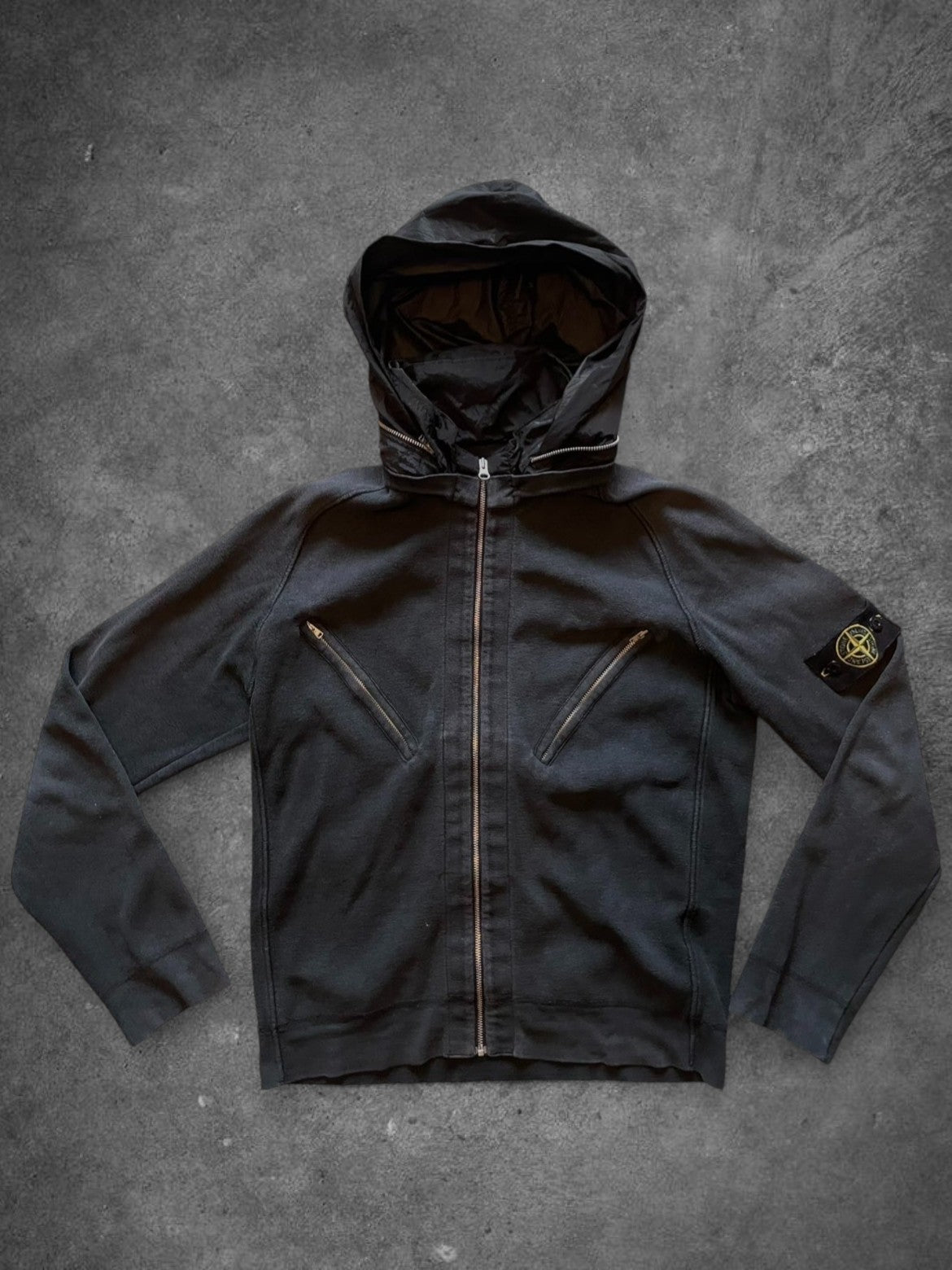 Stone Island zip up - M