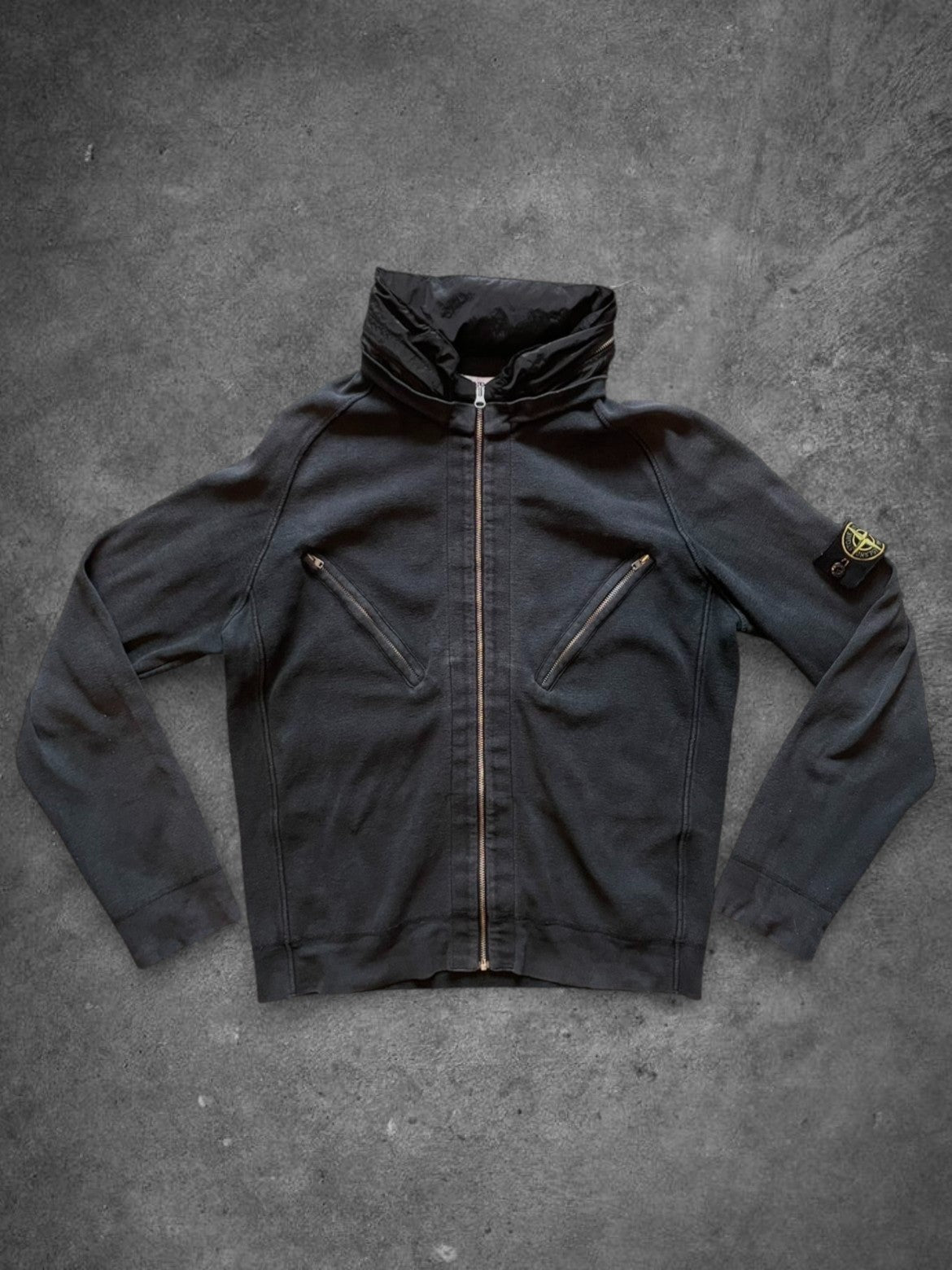 Stone Island zip up - M
