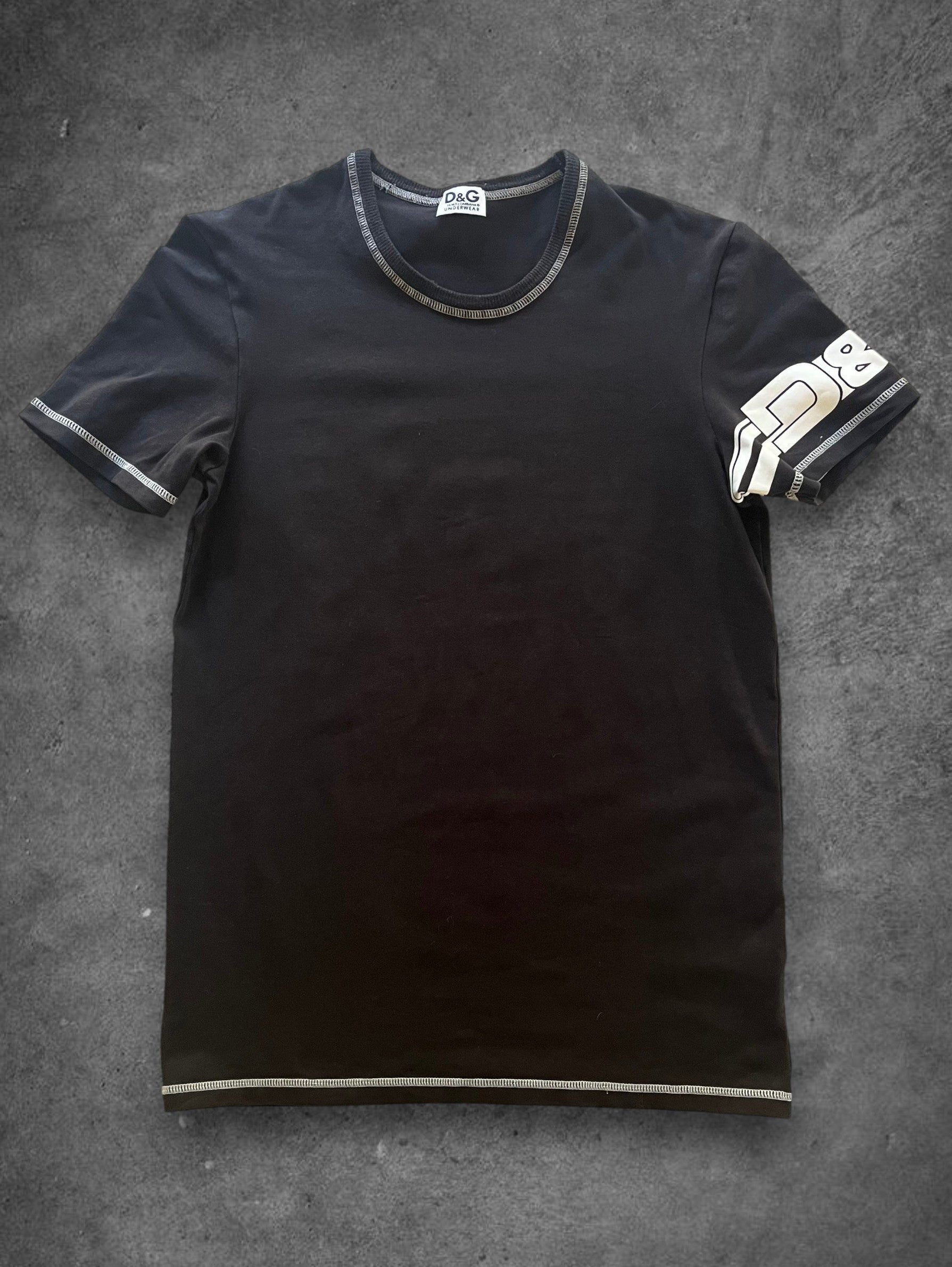 D&G Logo Sleeve Tee - M