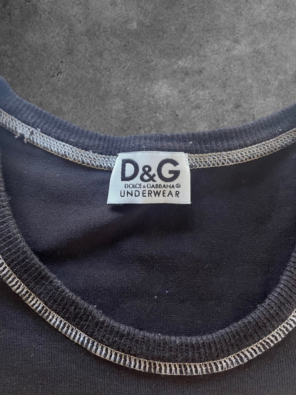 D&G Logo Sleeve Tee - M